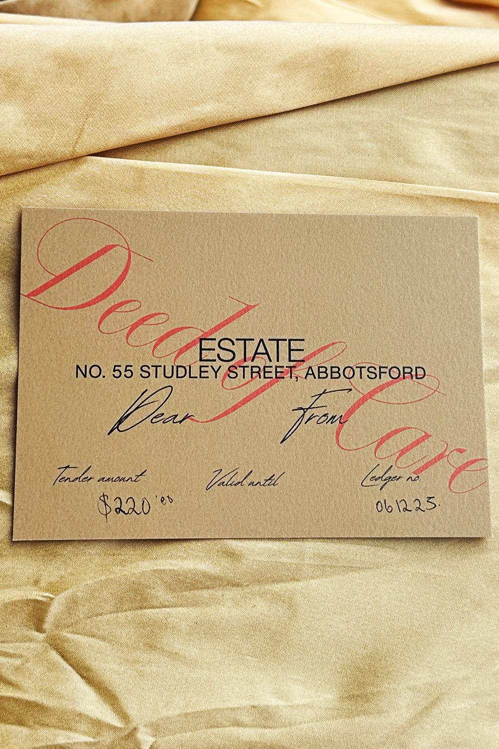 Estate Gift Voucher