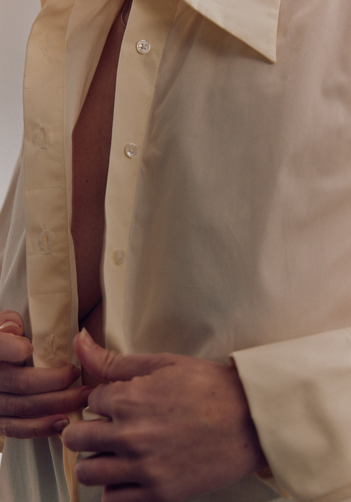 Ecru sales dress shirt