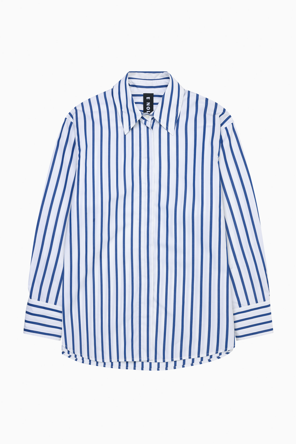 Striped Shirt - Unisex Oversized Fit White