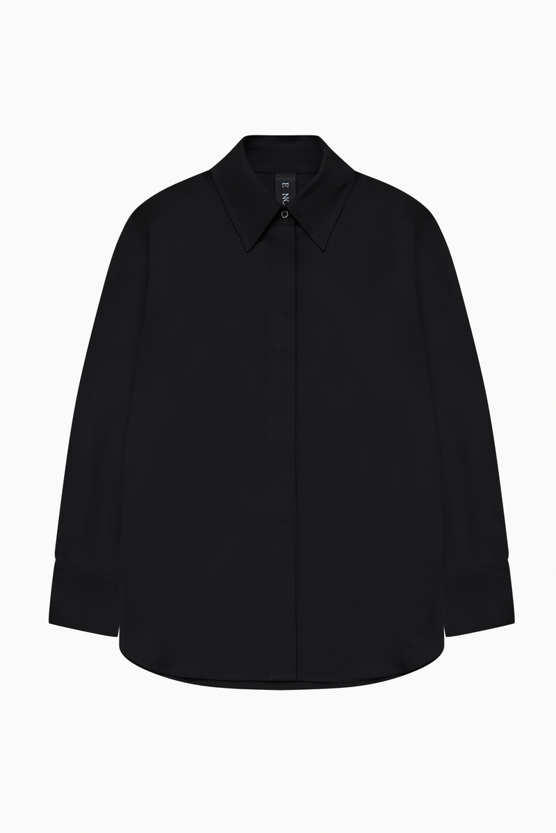 Oversized Shirt With Long Back