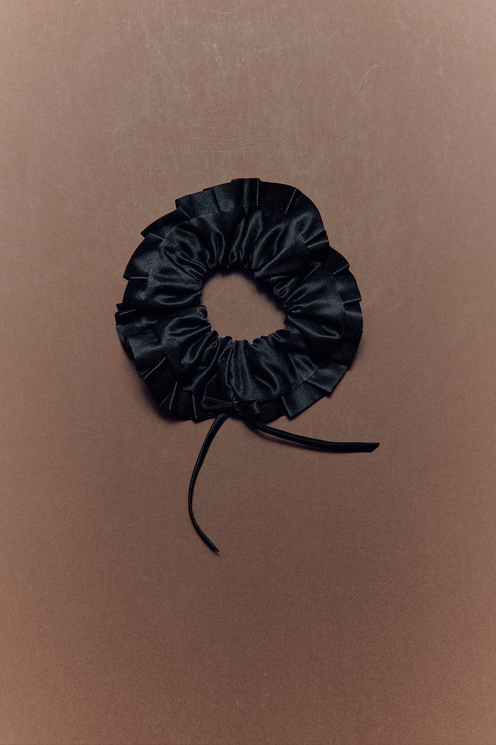 Pleated Silk Scrunchie