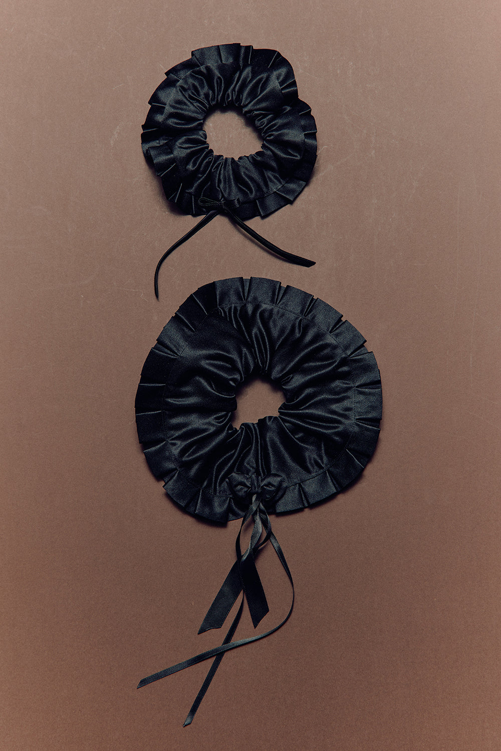 Pleated Silk Scrunchie