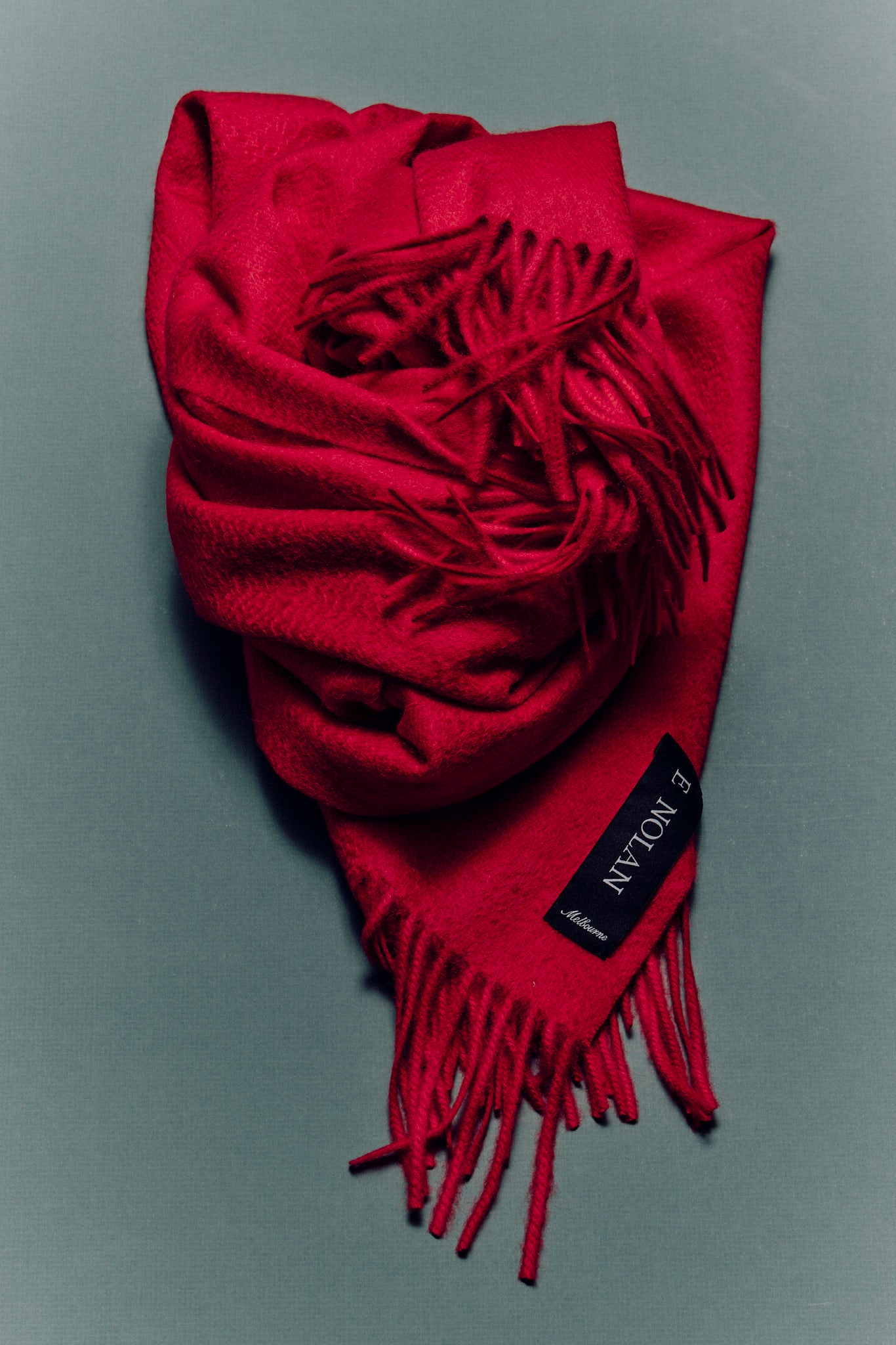 NWT Halogen store Red Tannin 100% Cashmere Scarf Size One Size